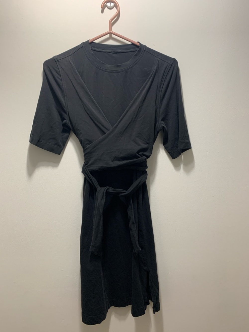 Lululemon Wrap-Front Dress with Waist Tie